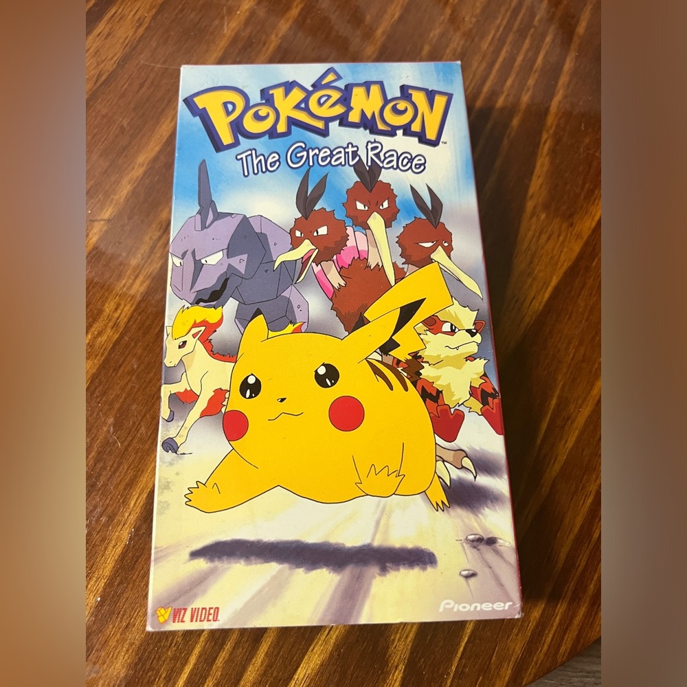 Pokémon Media Lot - The great Race (VHS), Mew 2 vs Mew (DVD), Pokémon All Stars - Picture 2 of 12